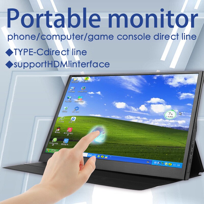15.6 ġ ޴  4K UHD USB TypeC IPS ȭ ǻ Ʈ Xbox PS4/5 ġ ƺ LCD ÷  , macbook LCD ÷ ̹ 